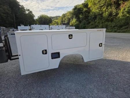 New Dura Mag Truck Bodies S-Series Aluminum Service Body White SRW