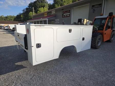 New Dura Mag Truck Bodies S-Series Aluminum Service Body White SRW