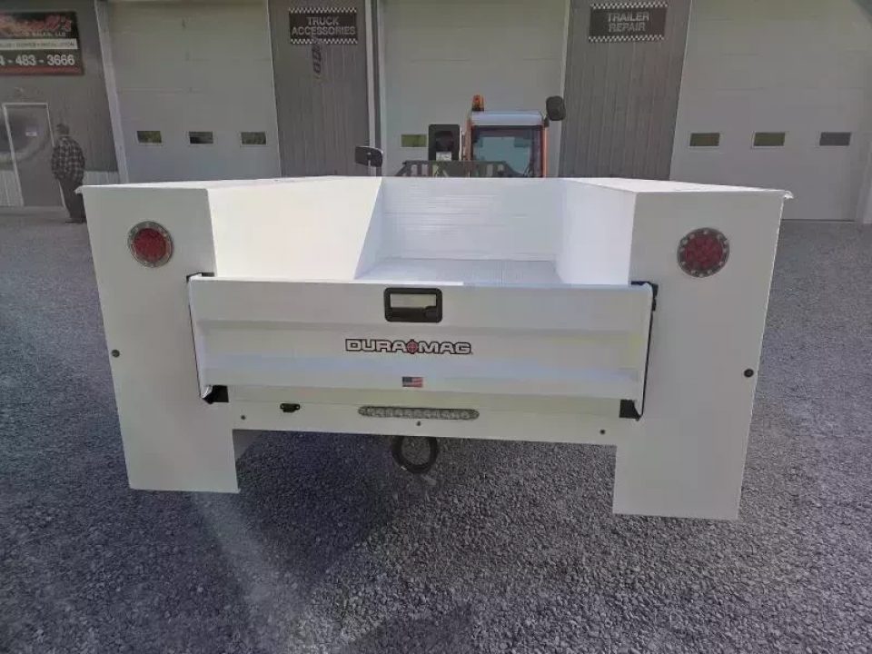 New Dura Mag Truck Bodies S-Series Aluminum Service Body White SRW