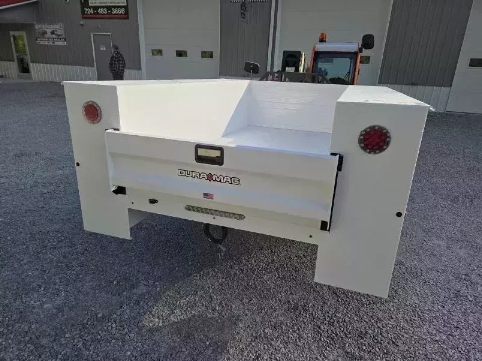 New Dura Mag Truck Bodies S-Series Aluminum Service Body White SRW