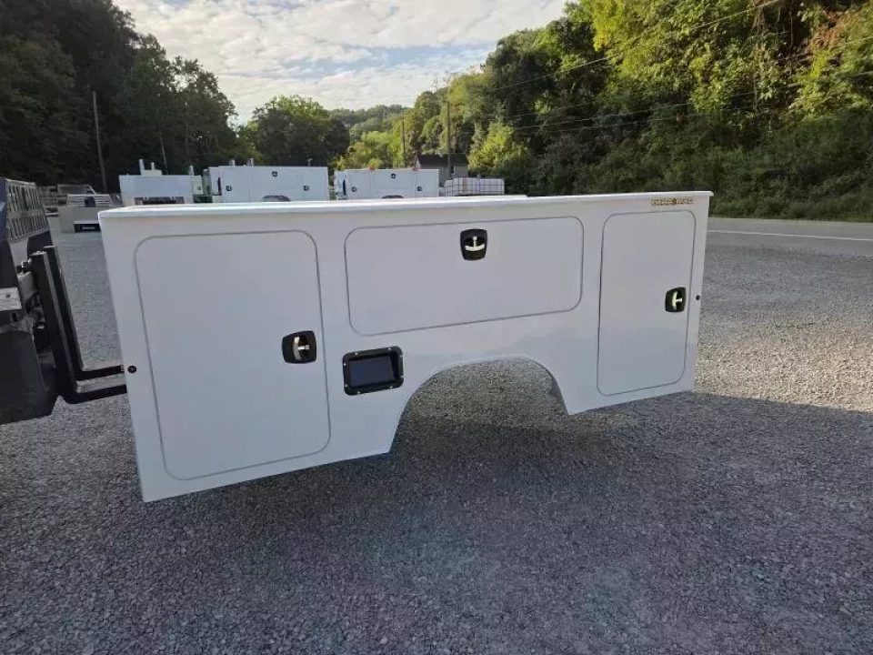 New Dura Mag Truck Bodies S-Series Aluminum Service Body White SRW