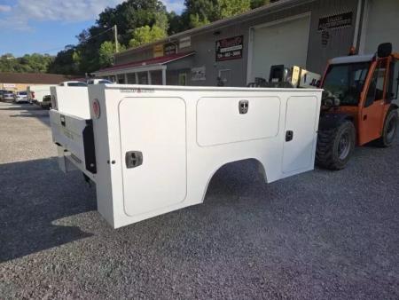 New Dura Mag Truck Bodies S-Series Aluminum Service Body White SRW