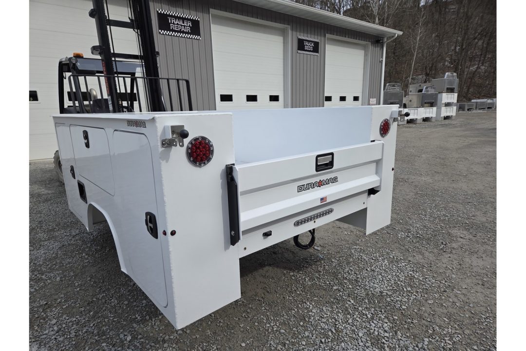 New Dura Mag Truck Bodies S-Series Aluminum Service Body White SRW IML