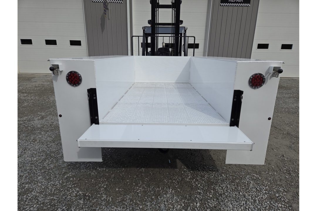 New Dura Mag Truck Bodies S-Series Aluminum Service Body White SRW IML