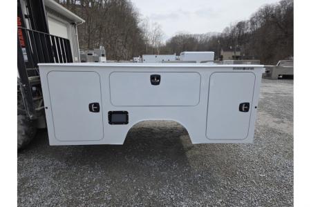 New Dura Mag Truck Bodies S-Series Aluminum Service Body White SRW IML