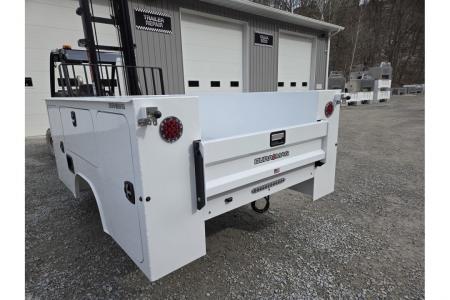 New Dura Mag Truck Bodies S-Series Aluminum Service Body White SRW IML