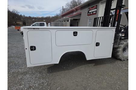 New Dura Mag Truck Bodies S-Series Aluminum Service Body White SRW IML