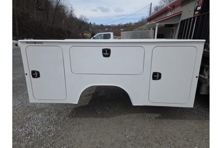 New Dura Mag Truck Bodies S-Series Aluminum Service Body White SRW IML