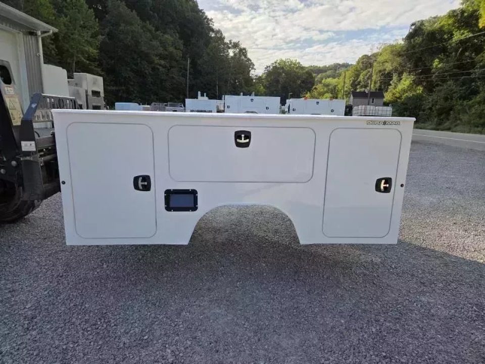 New Dura Mag Truck Bodies S-Series Aluminum Service Body White SRW
