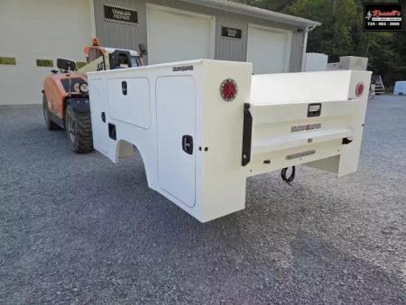 New Dura Mag Truck Bodies S-Series Aluminum Service Body White SRW