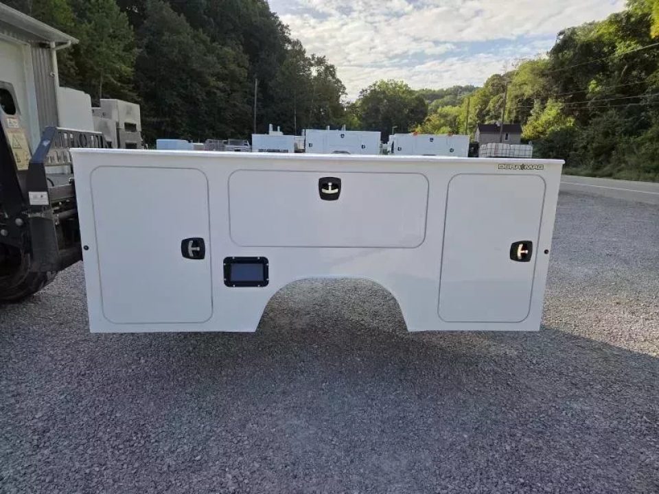 New Dura Mag Truck Bodies S-Series Aluminum Service Body White SRW
