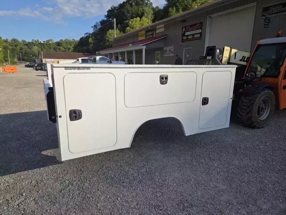 New Dura Mag Truck Bodies S-Series Aluminum Service Body White SRW