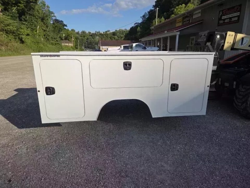 New Dura Mag Truck Bodies S-Series Aluminum Service Body White SRW