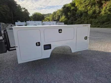 New Dura Mag Truck Bodies S-Series Aluminum Service Body White SRW