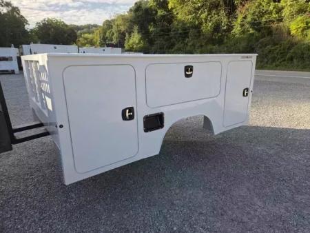 New Dura Mag Truck Bodies S-Series Aluminum Service Body White SRW