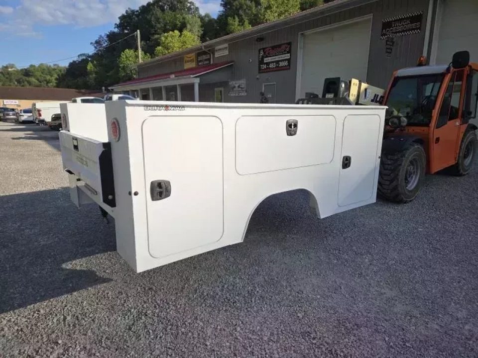 New Dura Mag Truck Bodies S-Series Aluminum Service Body White SRW
