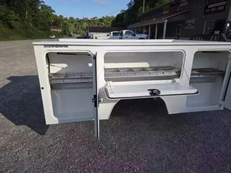 New Dura Mag Truck Bodies S-Series Aluminum Service Body White SRW