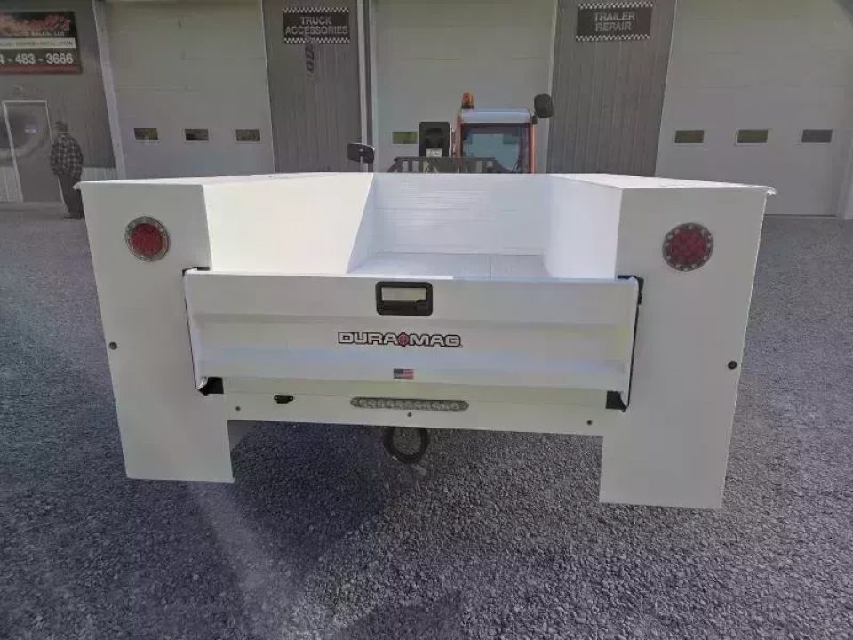 New Dura Mag Truck Bodies S-Series Aluminum Service Body White SRW