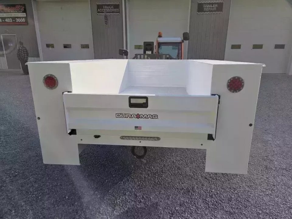 New Dura Mag Truck Bodies S-Series Aluminum Service Body White SRW