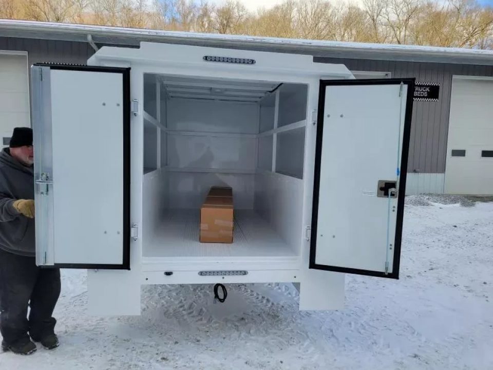 New Dura Mag Truck Bodies S-Series Aluminum Canopy Service Body 8' SRW 63"