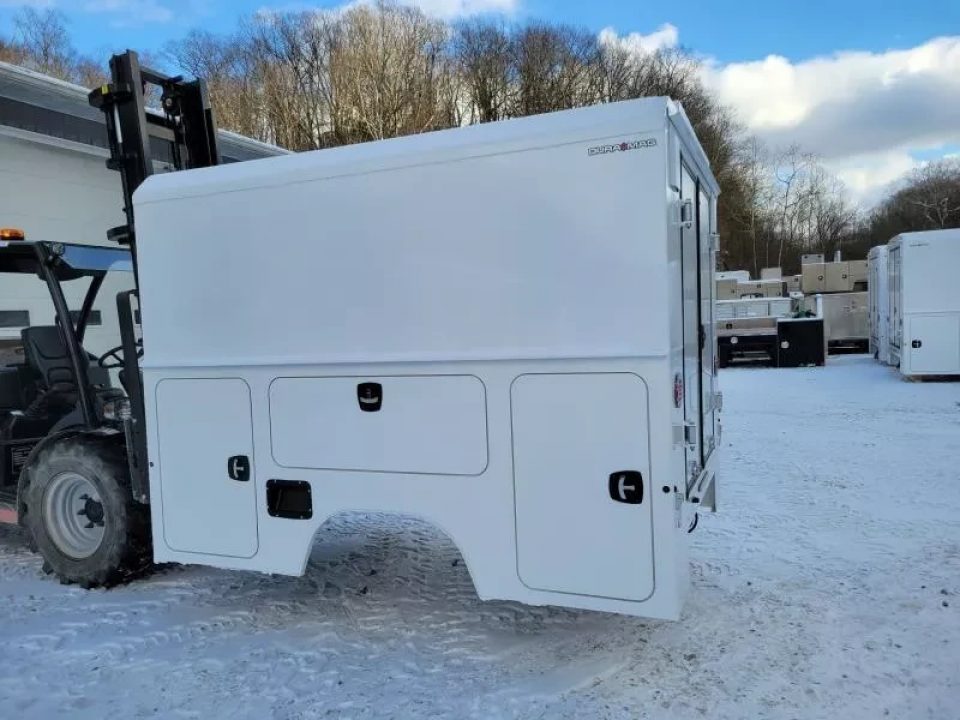 New Dura Mag Truck Bodies S-Series Aluminum Canopy Service Body 8' SRW 63"