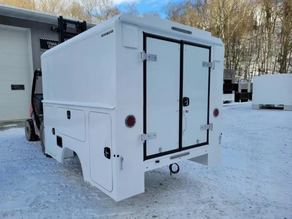 New Dura Mag Truck Bodies S-Series Aluminum Canopy Service Body 8' SRW 63"
