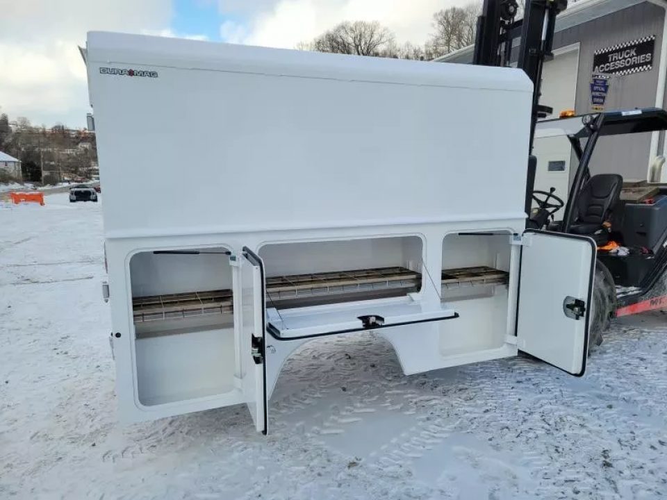 New Dura Mag Truck Bodies S-Series Aluminum Canopy Service Body 8' SRW 63"