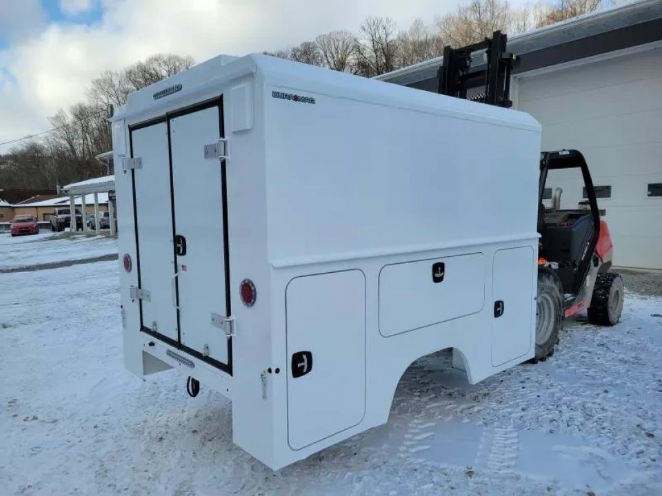 New Dura Mag Truck Bodies S-Series Aluminum Canopy Service Body 8' SRW 63"