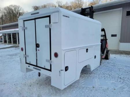 New Dura Mag Truck Bodies S-Series Aluminum Canopy Service Body 8' SRW 63"