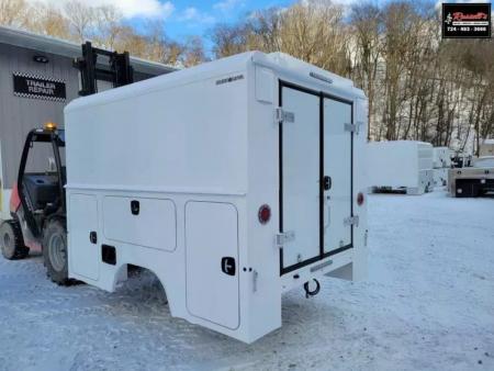 New Dura Mag Truck Bodies S-Series Aluminum Canopy Service Body 8' SRW 63 