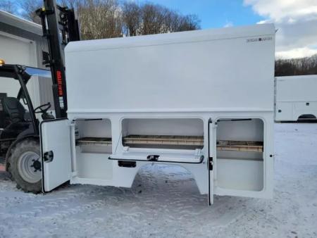 New Dura Mag Truck Bodies S-Series Aluminum Canopy Service Body 8' SRW 63"