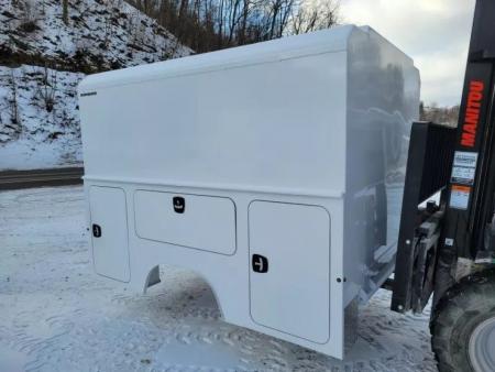 New Dura Mag Truck Bodies S-Series Aluminum Canopy Service Body 8' SRW 63"