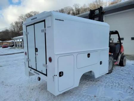 New Dura Mag Truck Bodies S-Series Aluminum Canopy Service Body 8' SRW 63"