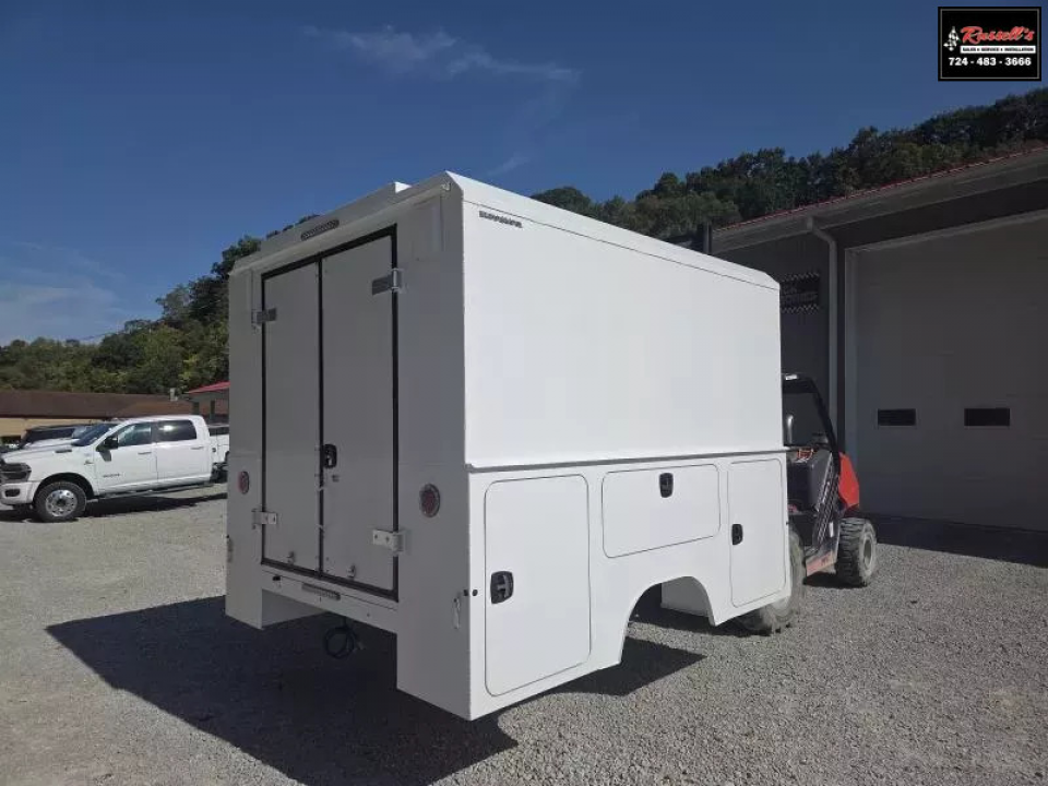 New Dura Mag Truck Bodies S-Series Aluminum 74" Canopy Service Body 60"ca Cab and Chassis DRW
