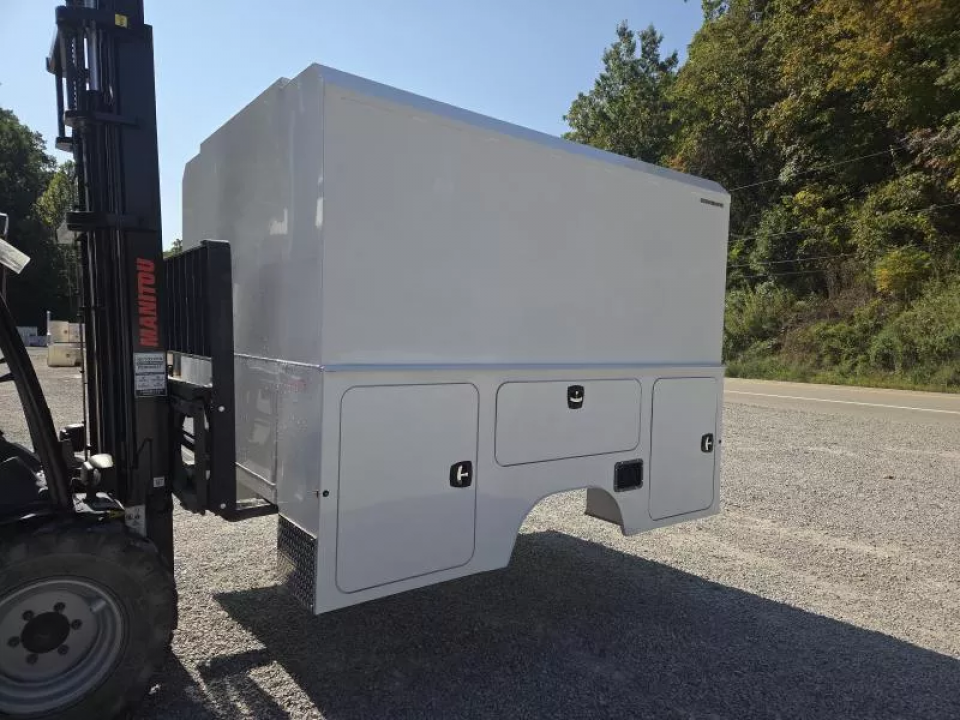 New Dura Mag Truck Bodies S-Series Aluminum 74" Canopy Service Body 60"ca Cab and Chassis DRW