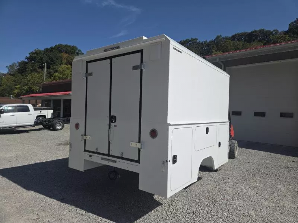 New Dura Mag Truck Bodies S-Series Aluminum 74" Canopy Service Body 60"ca Cab and Chassis DRW