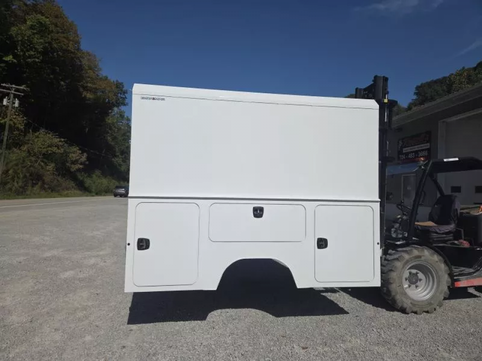 New Dura Mag Truck Bodies S-Series Aluminum 74" Canopy Service Body 60"ca Cab and Chassis DRW