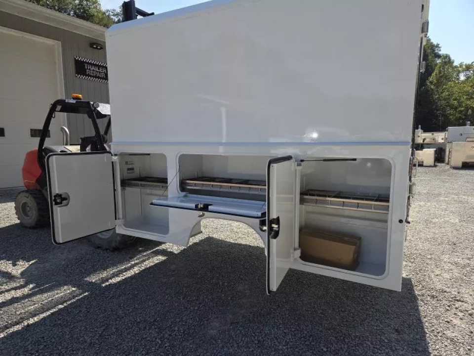 New Dura Mag Truck Bodies S-Series Aluminum 74" Canopy Service Body 60"ca Cab and Chassis DRW