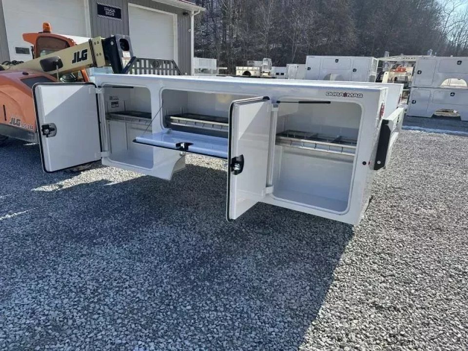 New Dura Mag Truck Bodies S-Series Aluminum Service Body 60"ca Cab and Chassis DRW