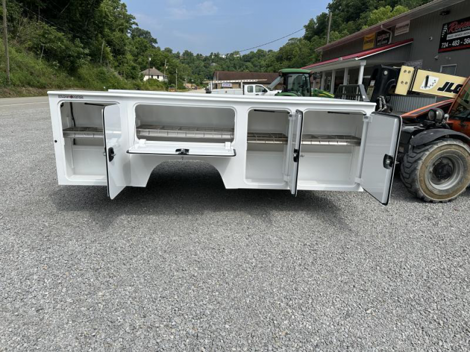 New Dura Mag Truck Bodies S-Series Aluminum Service Body 84"ca Cab and Chassis DRW