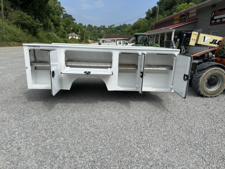 New Dura Mag Truck Bodies S-Series Aluminum Service Body 84"ca Cab and Chassis DRW