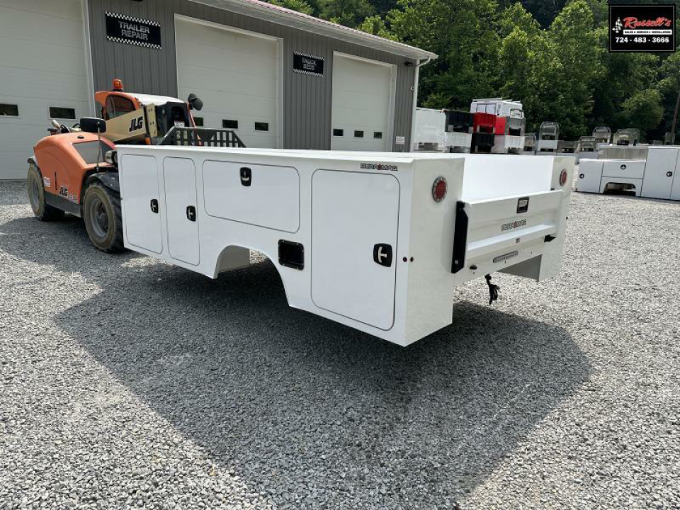 New Dura Mag Truck Bodies S-Series Aluminum Service Body 84"ca Cab and Chassis DRW