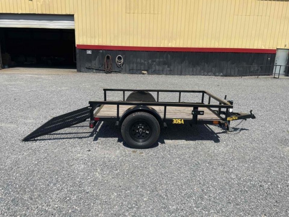 New 2027 Big Tex Trailers 5x8 30SA w/ Gate Utility Trailer