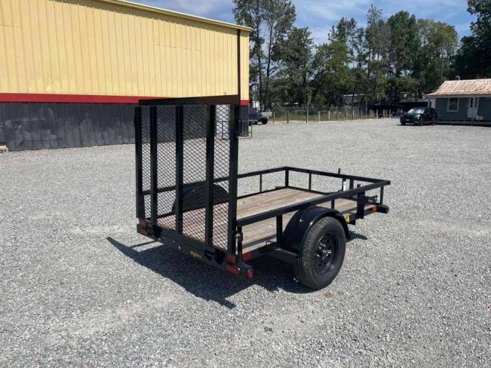 New 2027 Big Tex Trailers 5x8 30SA w/ Gate Utility Trailer