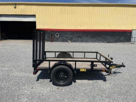 New 2027 Big Tex Trailers 5x8 30SA w/ Gate Utility Trailer