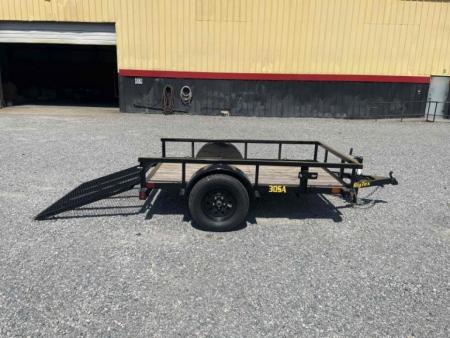 New 2027 Big Tex Trailers 5x8 30SA w/ Gate Utility Trailer