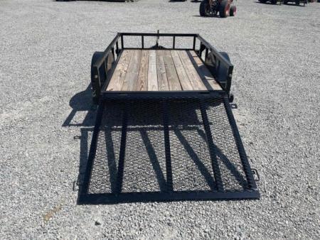 New 2027 Big Tex Trailers 5x8 30SA w/ Gate Utility Trailer