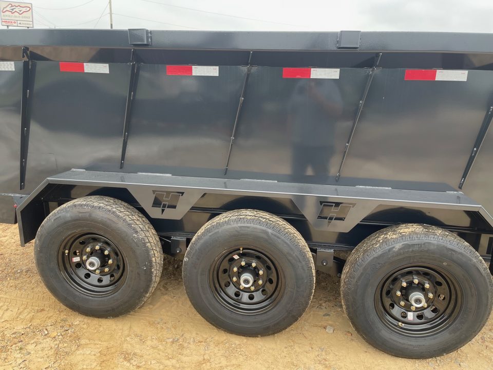 New 2026 Hillcrest Trailers 21716SGDH Dump Trailer