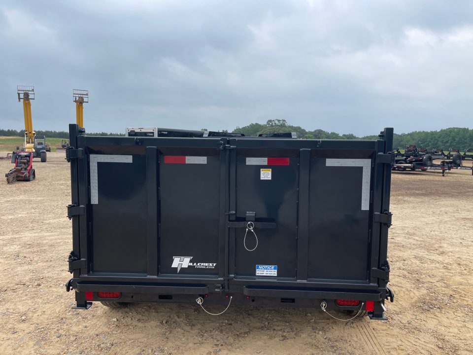 New 2026 Hillcrest Trailers 21716SGDH Dump Trailer