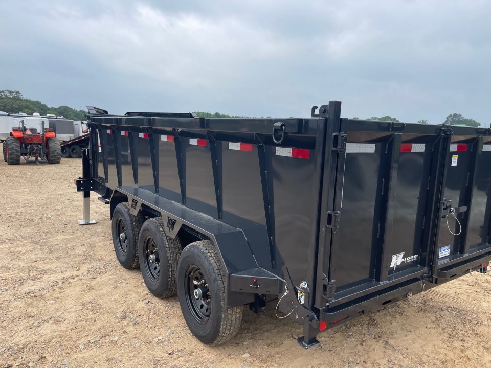 New 2026 Hillcrest Trailers 21716SGDH Dump Trailer